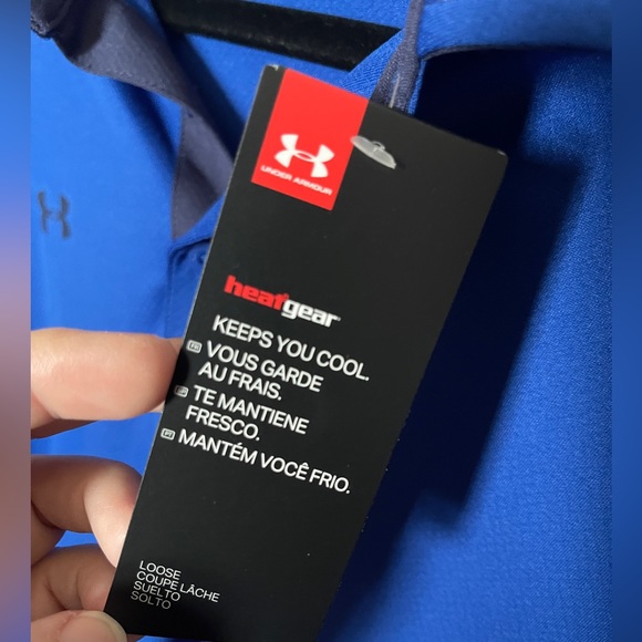 Under Armour Shirts Mens Xl Under Armour Royal Blue Polo Shirt